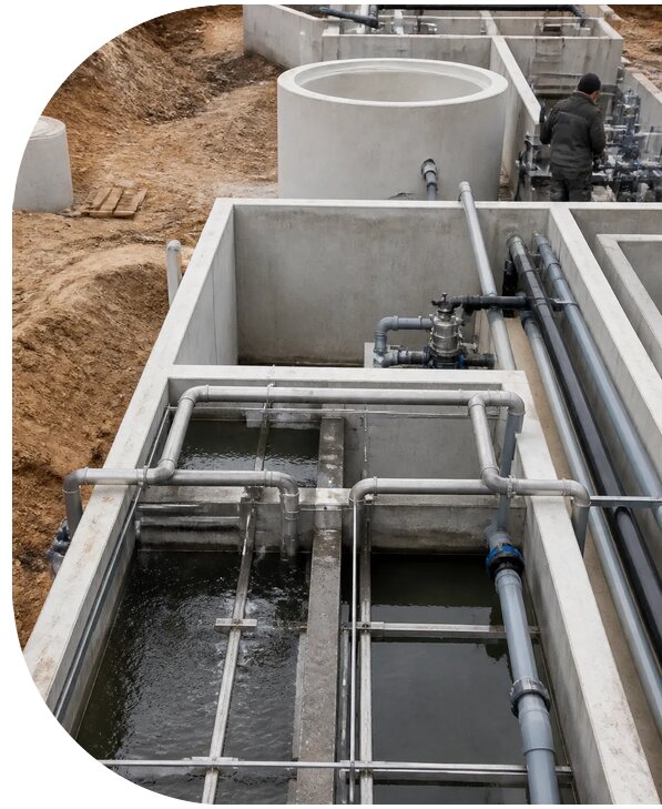 Строительство очистных сооружений в Елизове от 303840 р. | АПаруса-Лзв
